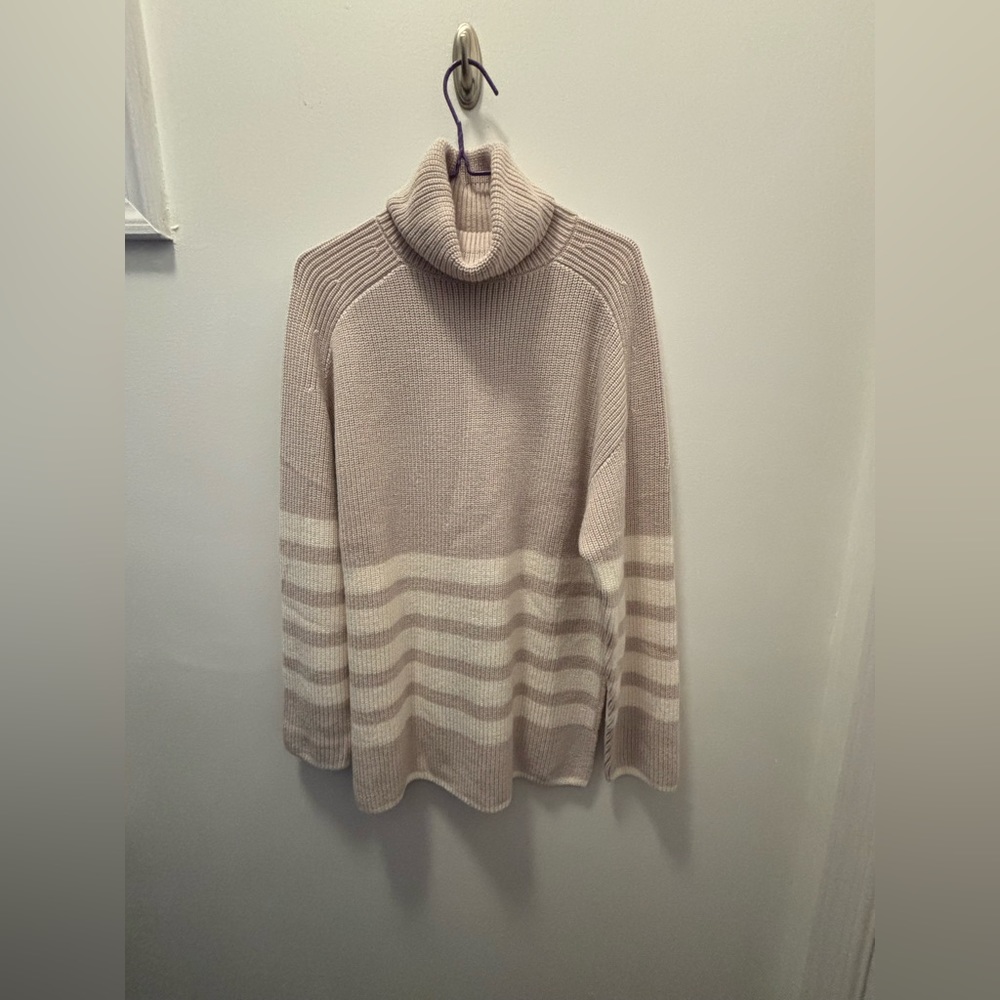 COS STRIPED ROLLNECK SWEATER